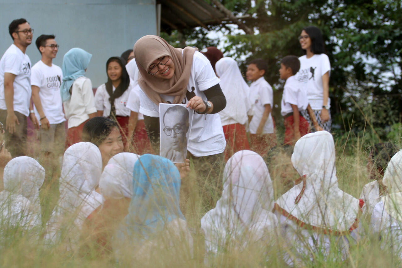 PERJUANGAN MENUJU SEKOLAH PEDALAMAN CIANJUR SELATAN (1000 GURU)