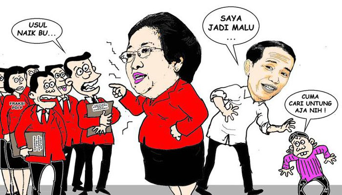 &#91;sental sentil&#93; Usul Kenaikan Gaji Presiden, PDIP Jangan Bikin Malu Mega