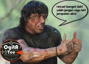 ► Official Testimoni » OGITA TEE « Supplier Kaos Printing 1st Hand ◄