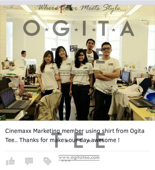 ► Official Testimoni » OGITA TEE « Supplier Kaos Printing 1st Hand ◄