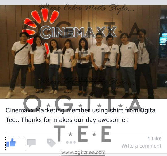 ► Official Testimoni » OGITA TEE « Supplier Kaos Printing 1st Hand ◄