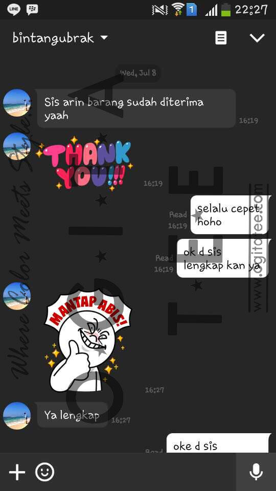 ► Official Testimoni » OGITA TEE « Supplier Kaos Printing 1st Hand ◄