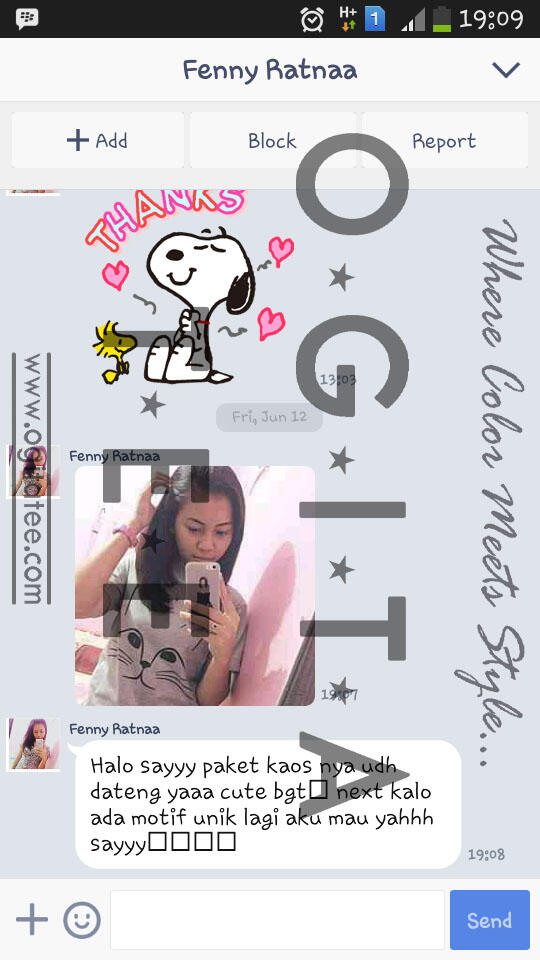 ► Official Testimoni » OGITA TEE « Supplier Kaos Printing 1st Hand ◄