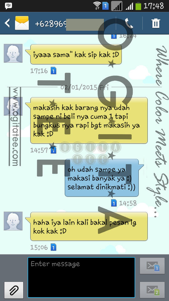 ► Official Testimoni » OGITA TEE « Supplier Kaos Printing 1st Hand ◄