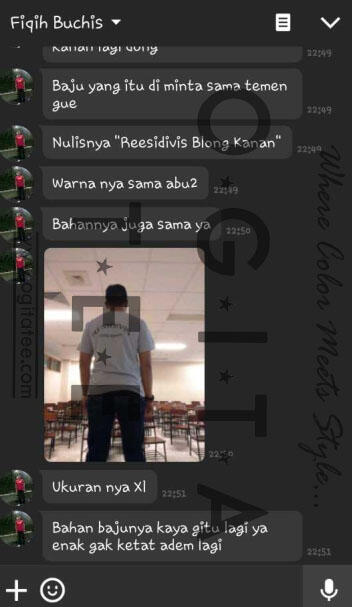 ► Official Testimoni » OGITA TEE « Supplier Kaos Printing 1st Hand ◄