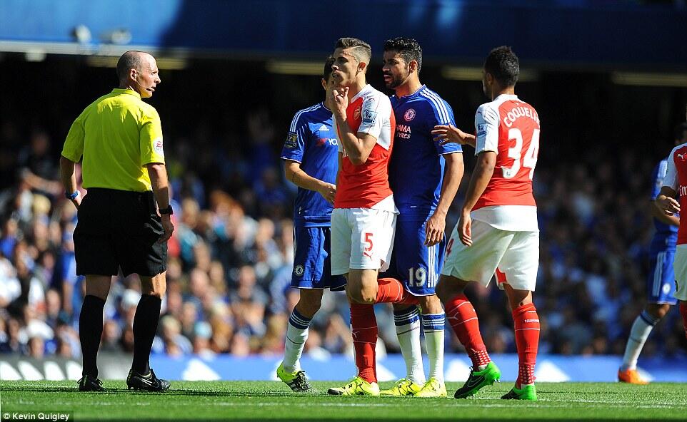 Panasnya Chelsea Vs Arsenal Di Stamford Bridge, Chelsea Kalahkan 9 Pemain Arsenal