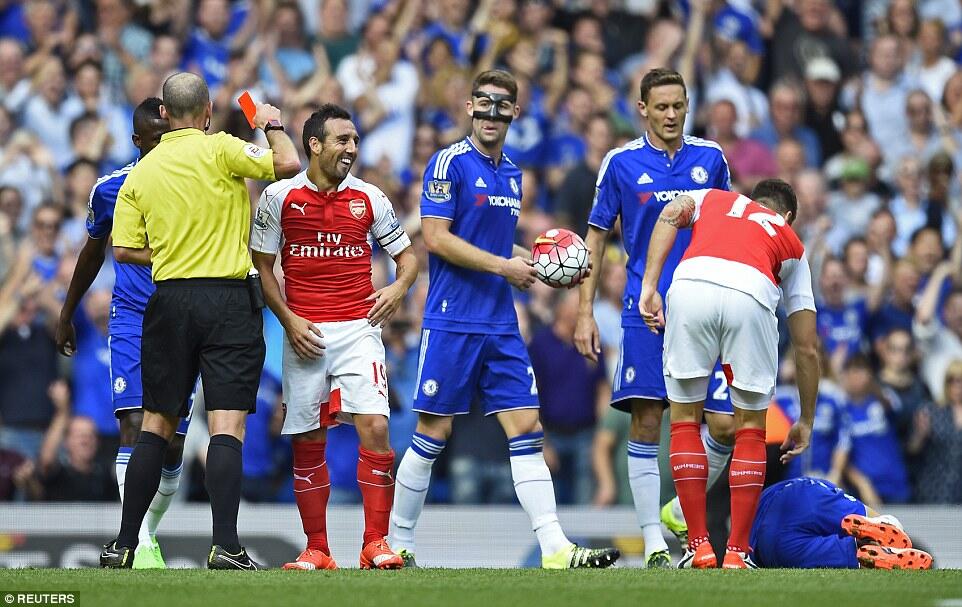 Panasnya Chelsea Vs Arsenal Di Stamford Bridge, Chelsea Kalahkan 9 Pemain Arsenal