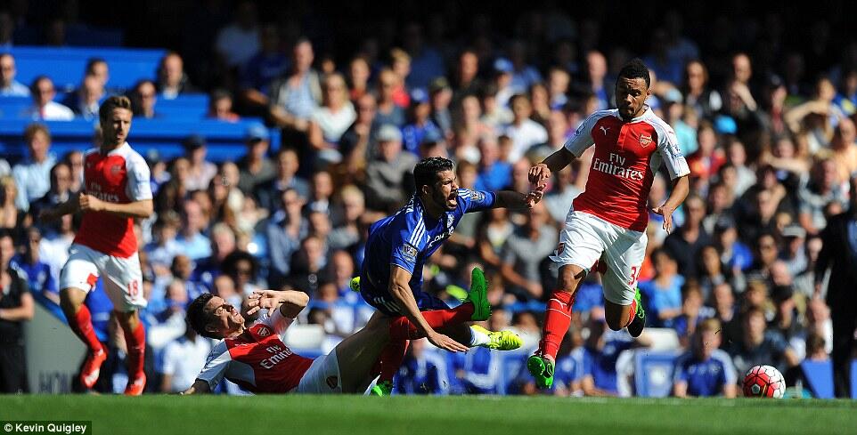 Panasnya Chelsea Vs Arsenal Di Stamford Bridge, Chelsea Kalahkan 9 Pemain Arsenal