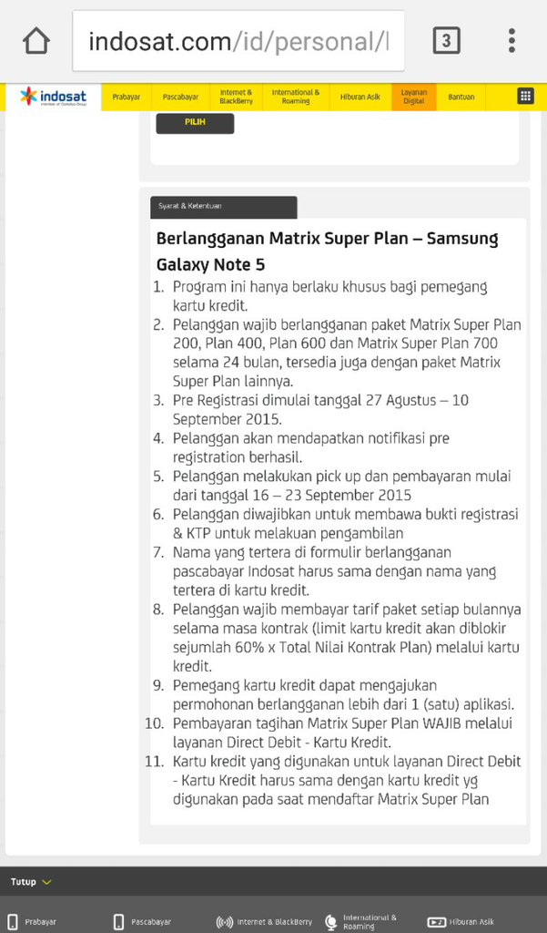 Promo Indosat tidak sesuai janji