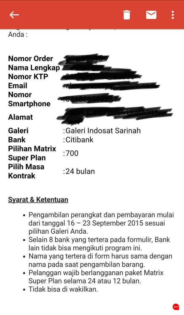 Promo Indosat tidak sesuai janji