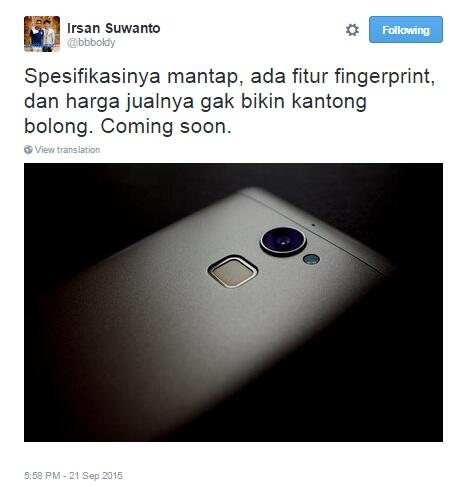 Ada yang tau nggak gan ini smartphone apa? Keren kayanya nih!