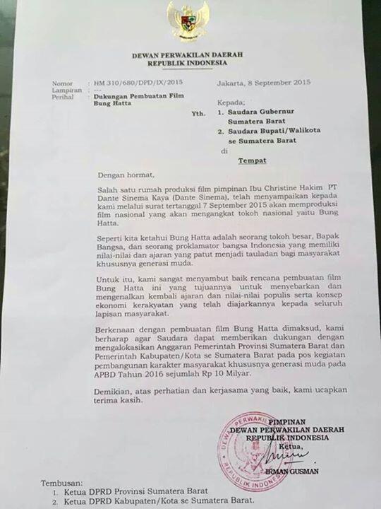 Pembuatan Film Sang Proklamator Bung Hatta 10 M