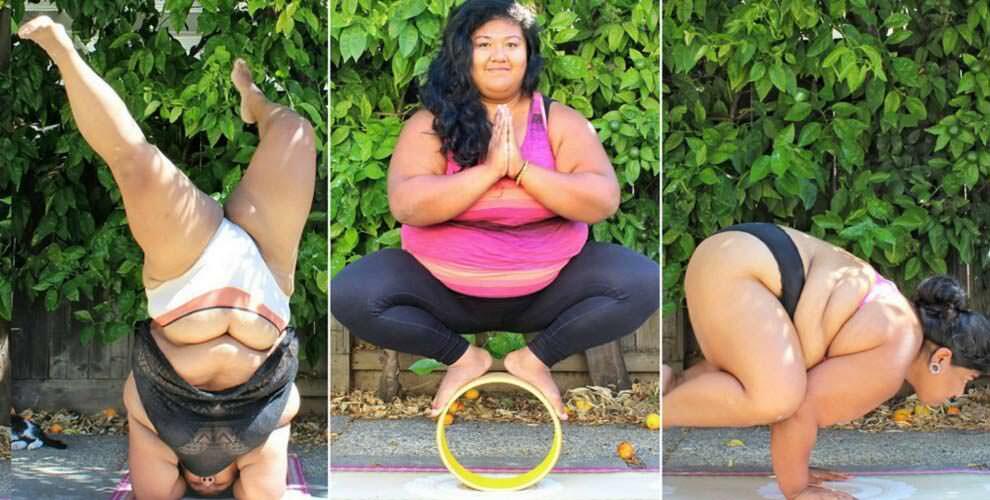 Yg punya body &quot;over size&quot; anda dapat mencoba latihan yoga hatha ini