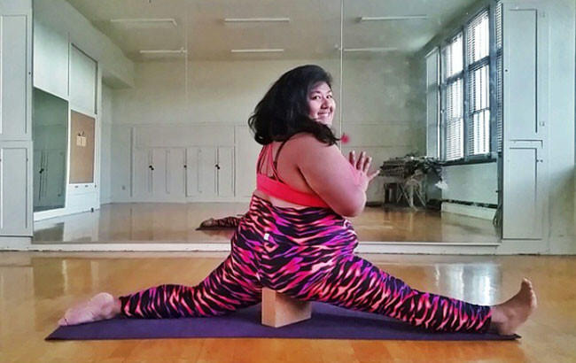 Yg punya body &quot;over size&quot; anda dapat mencoba latihan yoga hatha ini