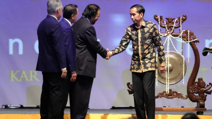 Jokowi Beri Pengarahan kepada Calon Kepala Daerah Partai NasDem