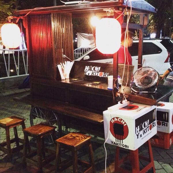 Sate jepang pindah tangan