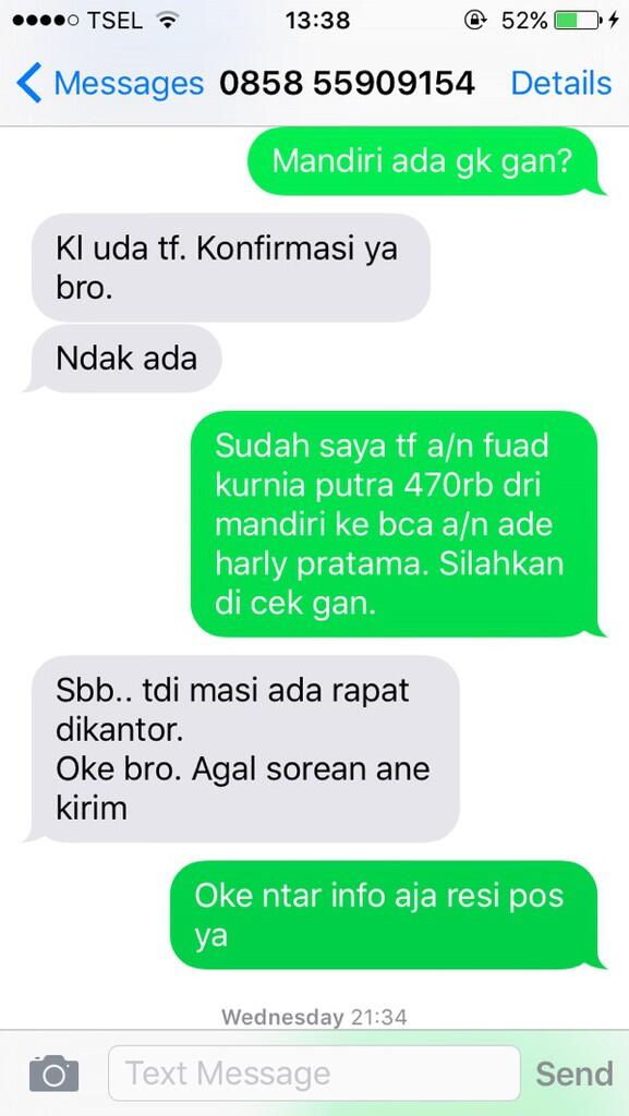 Gini ya rasanya kena tipu...