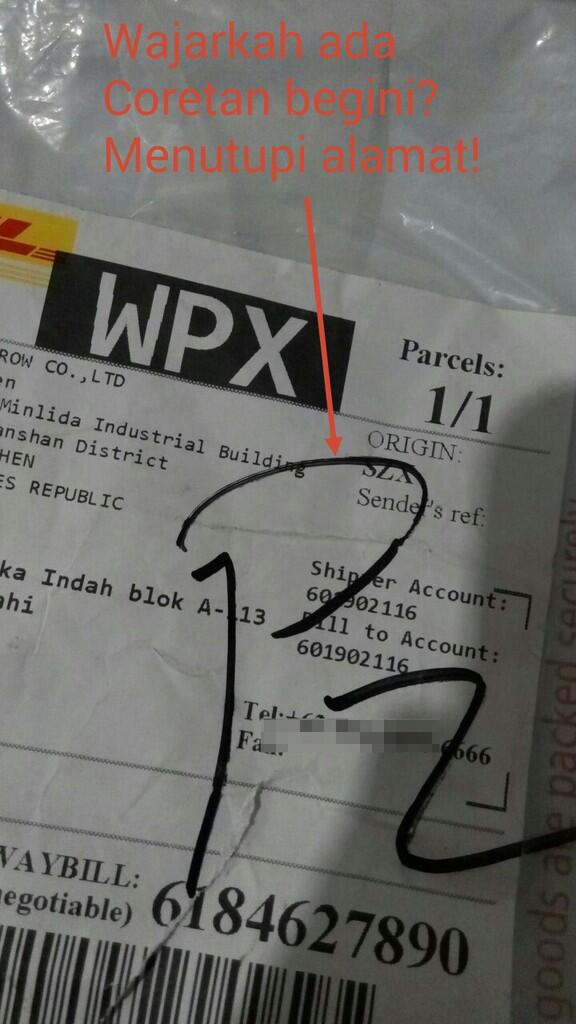 Kiriman DHL Dititipkan Tanpa Konfirmasi, Segel Rusak Dibuka Penerima yang Salah