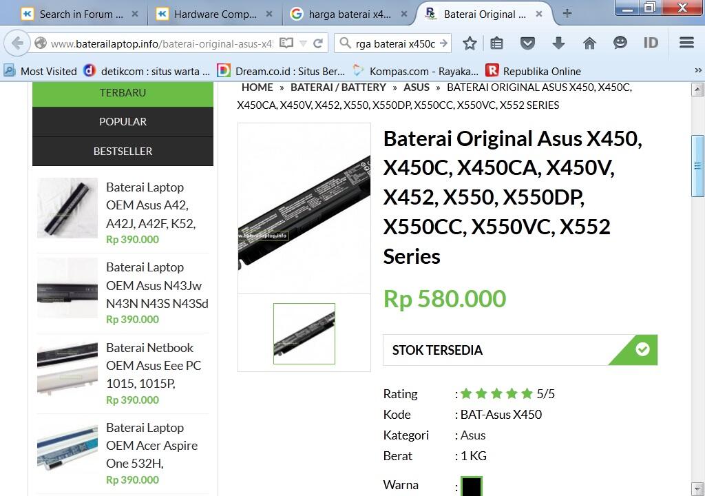 baterai laptop asus x450c kaskus baterai laptop asus x450c kaskus