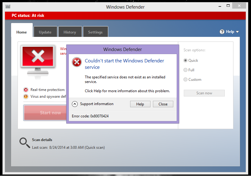 &#91;NEED SOLUSI&#93; GABISA UPDATE WINDOWS 10 KARNA WINDOWS DEFENDER