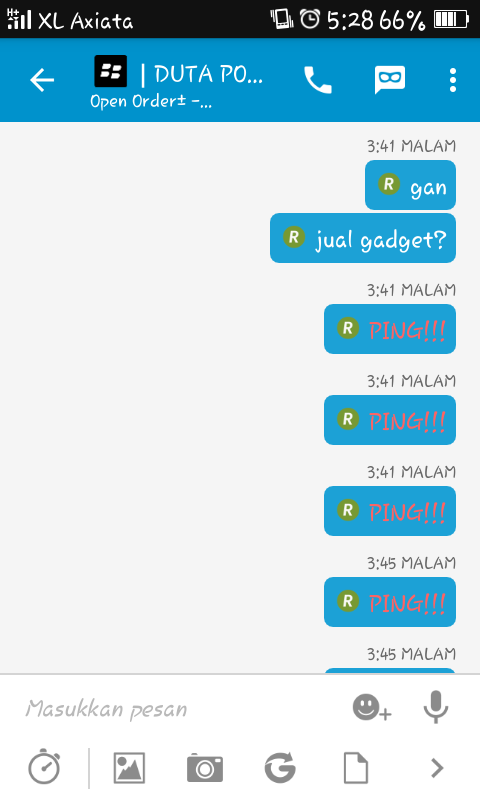 nih gan bukti ane niat ngisengin penipu kupret