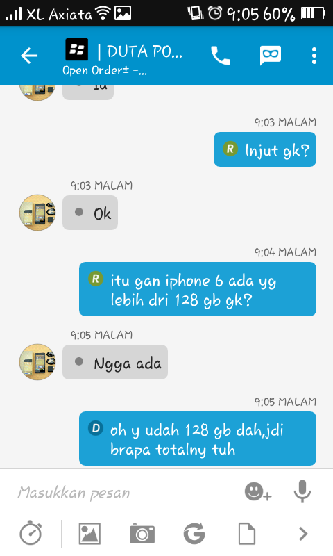 nih gan bukti ane niat ngisengin penipu kupret
