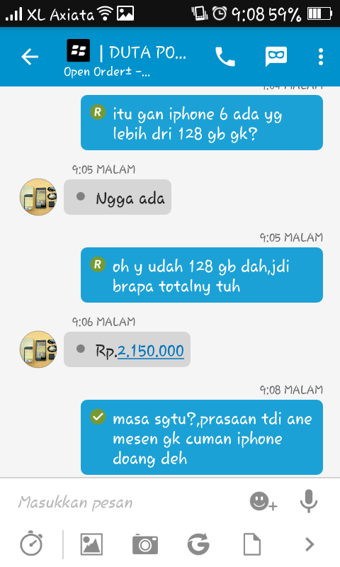 nih gan bukti ane niat ngisengin penipu kupret