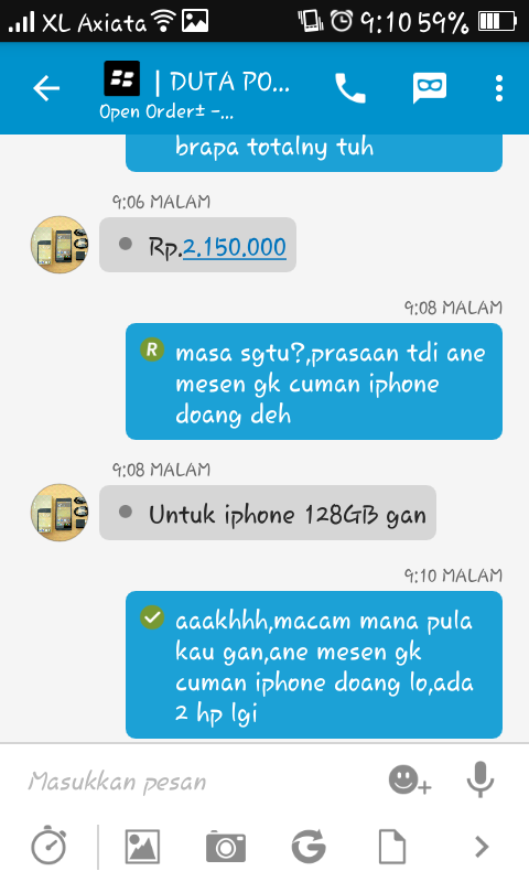 nih gan bukti ane niat ngisengin penipu kupret