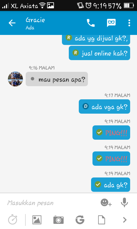 nih gan bukti ane niat ngisengin penipu kupret