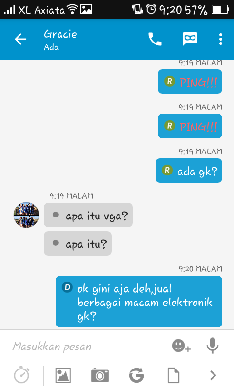 nih gan bukti ane niat ngisengin penipu kupret