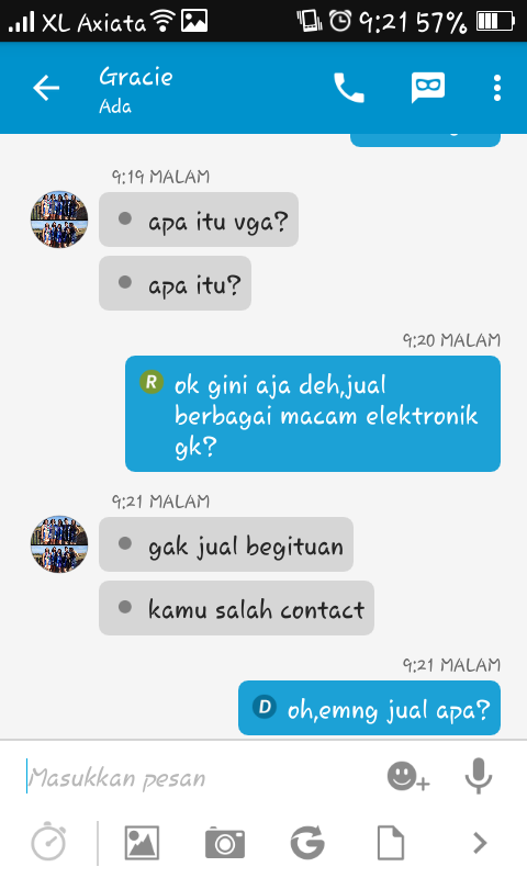 nih gan bukti ane niat ngisengin penipu kupret