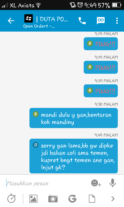 nih gan bukti ane niat ngisengin penipu kupret