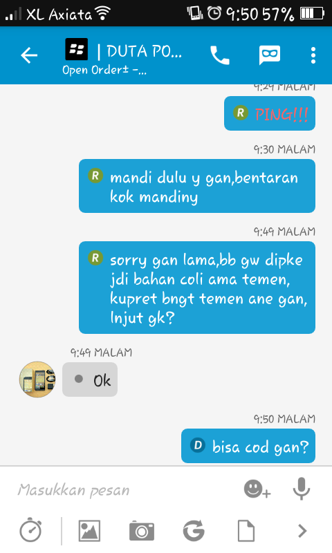 nih gan bukti ane niat ngisengin penipu kupret