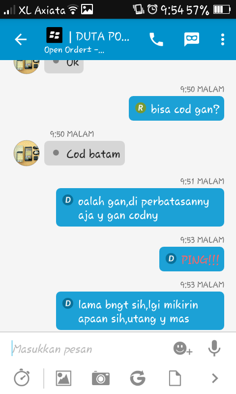 nih gan bukti ane niat ngisengin penipu kupret