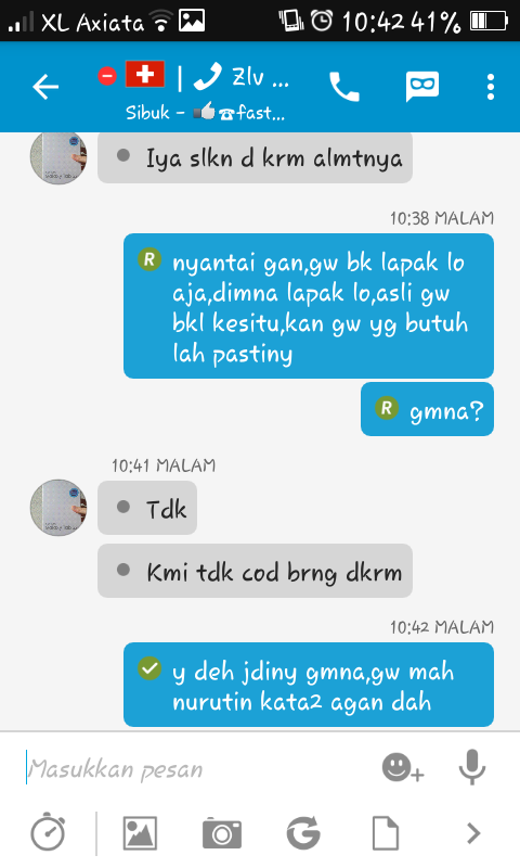 nih gan bukti ane niat ngisengin penipu kupret