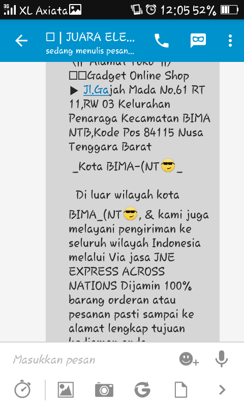nih gan bukti ane niat ngisengin penipu kupret