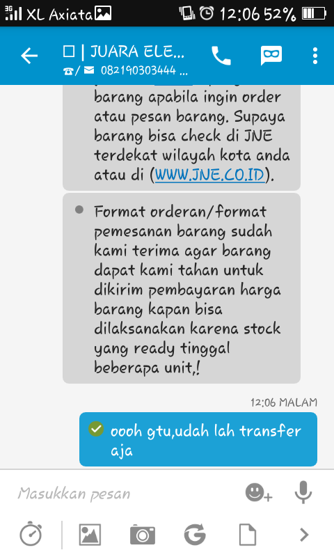 nih gan bukti ane niat ngisengin penipu kupret