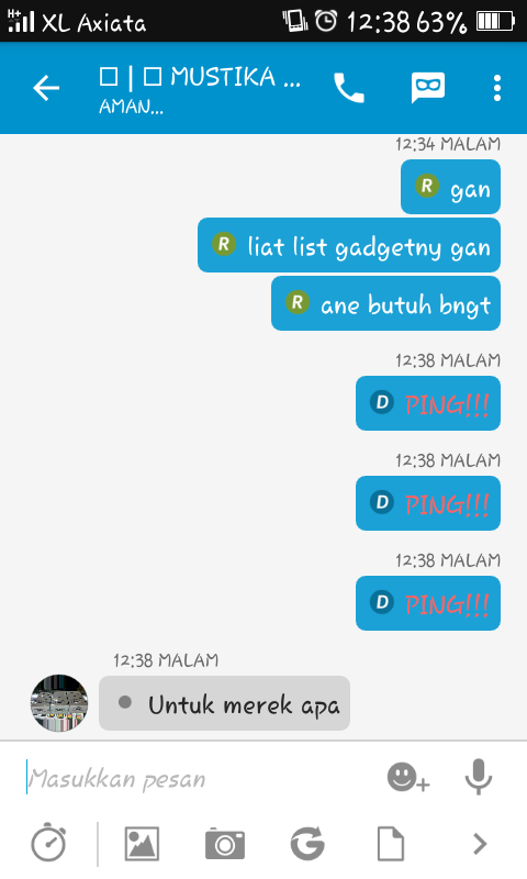nih gan bukti ane niat ngisengin penipu kupret