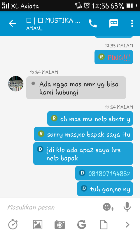 nih gan bukti ane niat ngisengin penipu kupret