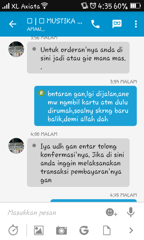 nih gan bukti ane niat ngisengin penipu kupret