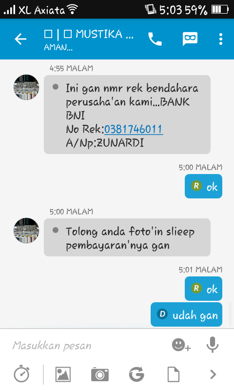 nih gan bukti ane niat ngisengin penipu kupret