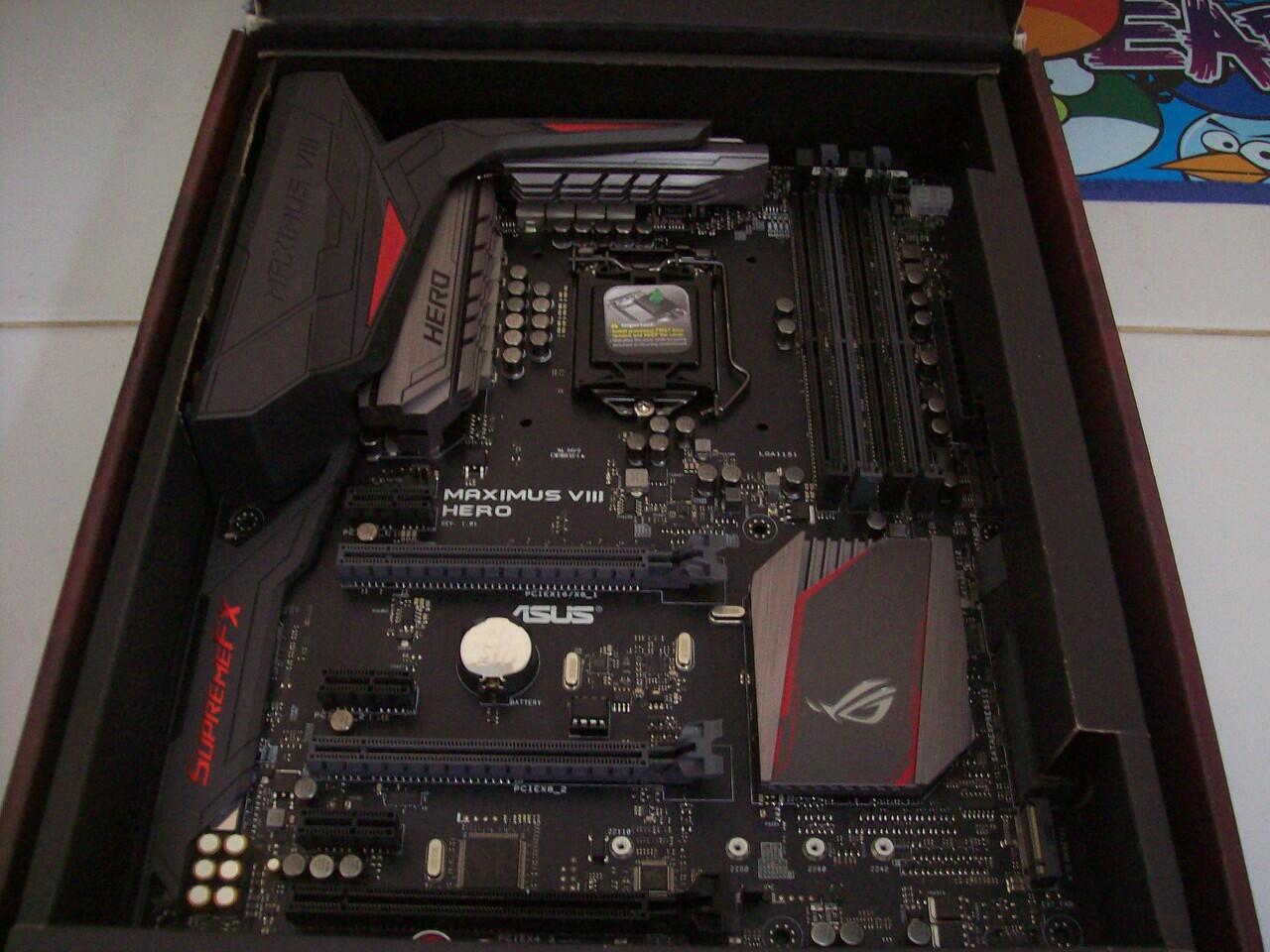 REVIEW ASUS Maximus VIII Hero (Z170 Platform, DDR4 Memory)