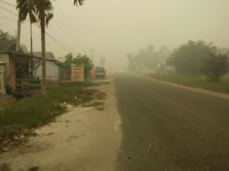 Kabut Asap di Kalteng