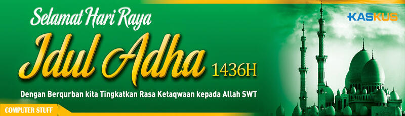 SELAMAT HARI RAYA IDUL ADHA 1436 H