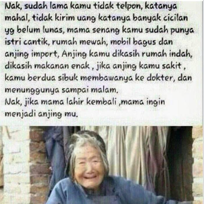 "Kekejaman Anak Dengan IBU Sendiri"