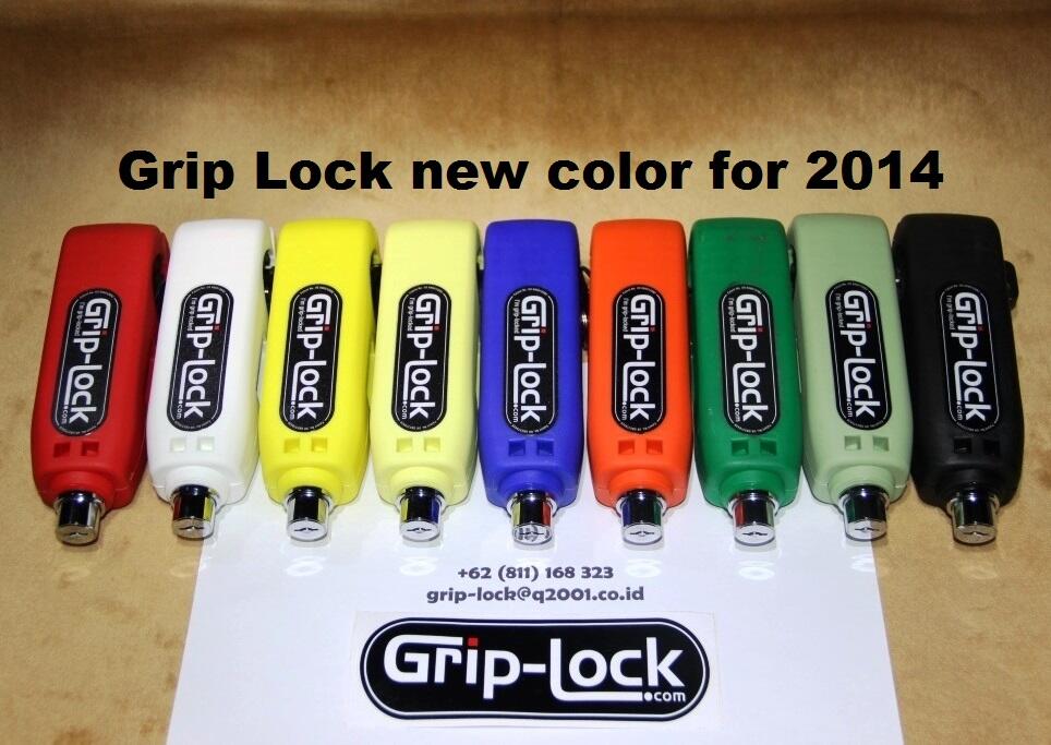 Jual : Grip-Lock, kunic pengaman sepeda motor