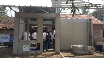 Foto RI Satu Terharu, Gubuk Reyotnya Diganti Baru...