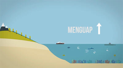 Kenapa air laut asin? *explained with animation