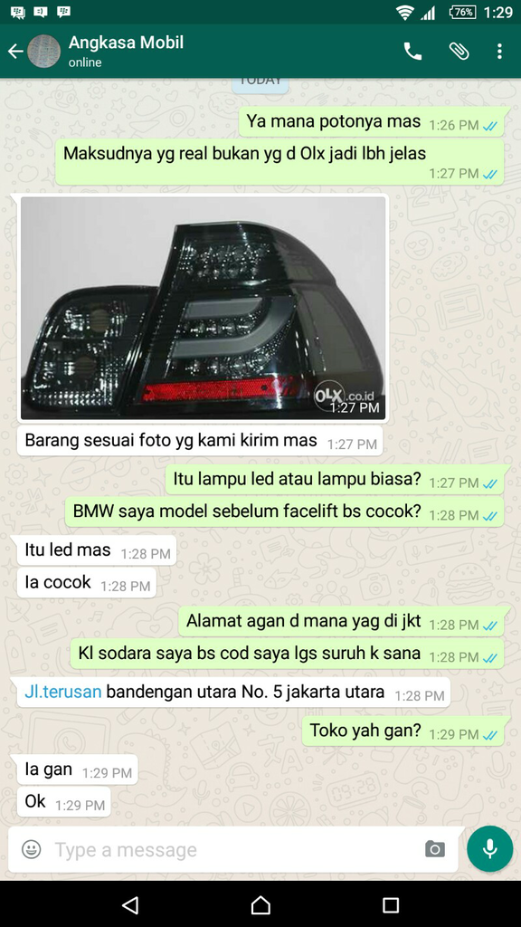 kena tilep modus baru