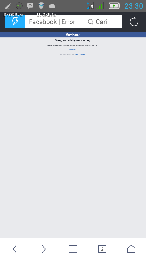 Ada apa dengan Facebook???